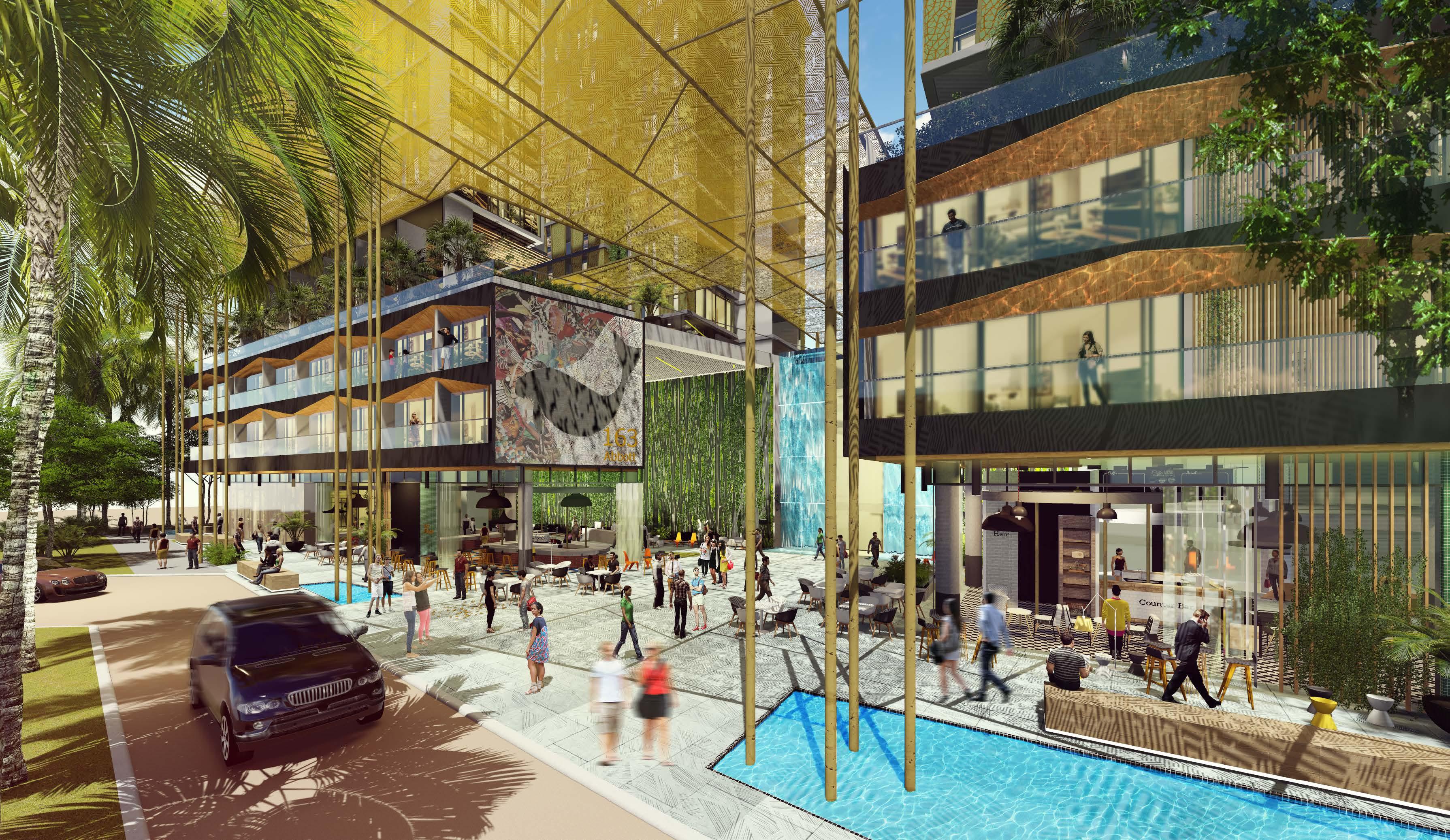 Crystalbrook Bailey Hotel Cairns Bagian luar foto The proposed shopping mall